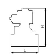 Dimensional drawing：DP-10